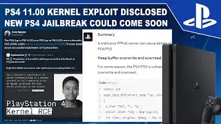 PS4 11.00 & PS5 8.20 Kernel Exploit Disclosed | PS4/PS5 Jailbreak News