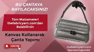 Rafya ip Kanvas Çanta Yapımı