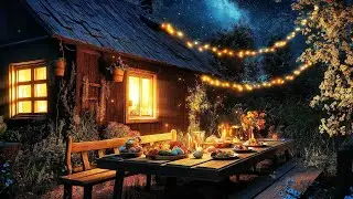 Starlit Garden Feast ✨ [LOFI Beats for Calm Evenings]