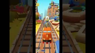 Get it over ✌️ #game #subwaysurfers #subway