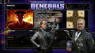 Generals Project Raptor: War Commanders | Command and Conquer: Generals