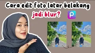 cara edit foto agar blur di bagian latar nya? edit foto seperti potrait di PicsArt ⁉️✅