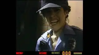 Crime Patrol (MPEG version) running in Dosbox ReelMagic fork