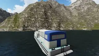 Houseboat 17.5m With tent