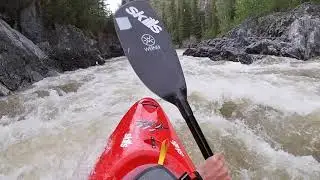 Upper Bashkaus - Саратанский каньон Башкауса по паводоковой воде на каяке
