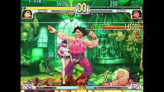 Street Fighter III 3rd Strike - Hugo (Intros & Win Poses)