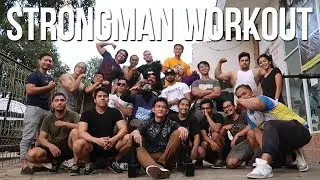 Latihan Strongman Bareng Akram Gymaniac di Gorilla Gym