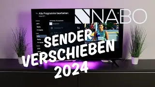 NABO 2024 Smart TV Sender sortieren