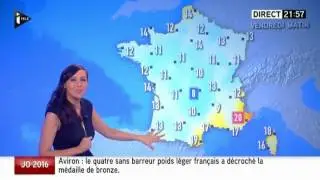 Marlène Duret - iTélé - 11 août 2016