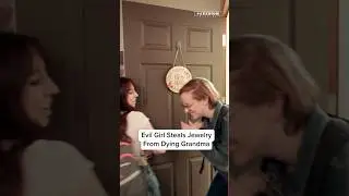 Evil Girl Steals Jewelry From Dying Grandma #shorts