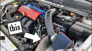 Neon SRT-4 | Fabricating an SS Air Filter Heat Shield