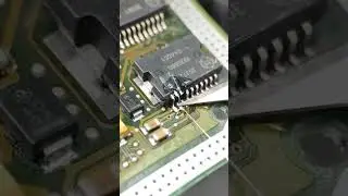 Как восстановить ножки микросхемы — простой способ
