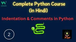 Indentation , Comments and First Program in Python