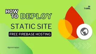 Deploy Your Static Site to Firebase with GitHub Codespaces - Quick & Easy Tutorial! In Tamil