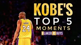 Kobe's Top 5 Greatest Moments + Live Look At Kobeland