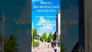 Tokyo Metropolitan University │MEXT University Recommended Scholarship