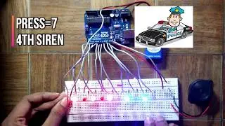 How to Make Different Sirens at Home using Arduino | POLICE and AMBULANCE siren with Code