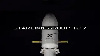 SpaceX Falcon 9 | Starlink Group 12-7