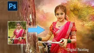 Digital Painting | Photoshop Speed Art | Romart