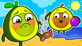 Learn Good Habits with Hot vs Cold Challenge ☀️🌊  + More Funny Stories for Kids by Pit & Penny 🥑✨