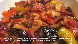Guiso de vegetales o Caponata Siciliana