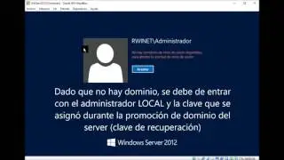 Respaldo y Restauración del Estado de Sistema - Windows Server 2012