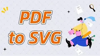 A simple method for converting PDF to SVG format in bulk