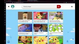 What happens if you look up Pokemon Diaper on YouTube Kids?