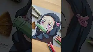 Color Nezuko Kamado 🎋✨ 