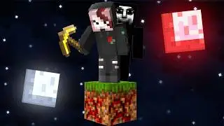 Sobreviví a Un Bloque Pesadilla en Minecraft