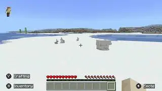 minecraft rabbits and polar bear nintendo switch