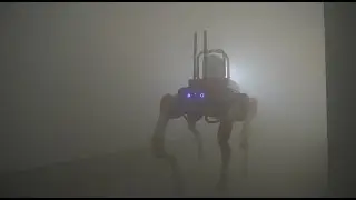 Robot Dog Long Range Remote Hazard Detection Test | X20 quadruped robot