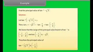 Inverse Trigonometric functions1