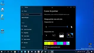 How to change mouse cursor size & colour in windows 10 2022 | how to change your cursor 100% working