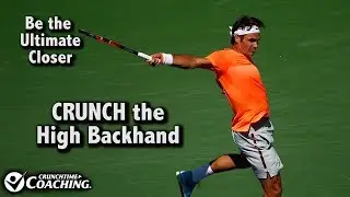 Tennis Tips: How to Crush High Backhand Approach Shots