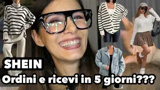 SHEIN ACQUISTI ORA E RICEVI IN 5 GIORNI???