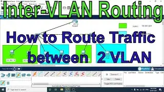 How to Route the traffic between 2 VLAN || Inter VLAN Routing || Tamil || Dinesh Kumar