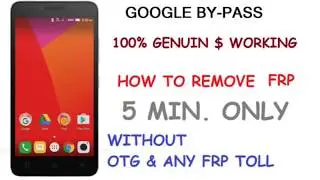 Lenovo A6600d40 FRP REMOVE | GOOGLE BY PASS | IWITHOUT OTG |
