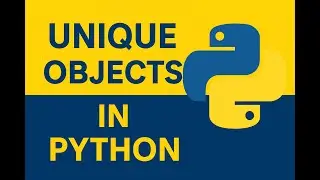 14.Extract Unique Objects from a List in Python 🧠 | Learn in 10 Minutes