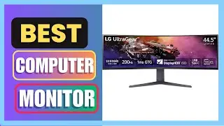 LG 45GR75DC-B Ultragear Curved Gaming Monitor