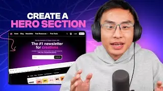 How to Create a Hero Section in beehiiv (Website Builder Beta)