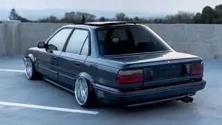 Toyota Corolla 1988 Modify | slammed AE 92 | 7th generation
