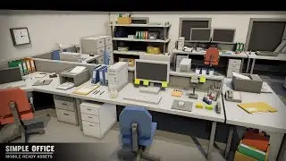 Unreal Engine 4 Simple Minecraft Office