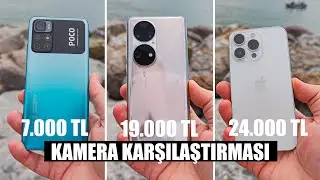 iPhone 13 Pro - P50 Pro - Poco M4 Pro Şaşırtıcı Kamera Karşılaştırması
