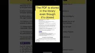 iPhone tricks 073 – how to study a PDF lecture note using iPhone?