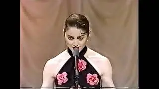 Madonna presenting at 1988 Tony Awards