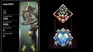 4K Damage & 20 Bomb with Bloodhound! (Solo Queue Ranked on PC)