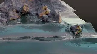 1st Blender Ocean Simulation with Flip Fluids Addon
