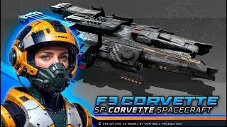 Spaceships / !!!FREE!!! IMPERIAL Corvette F3