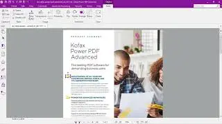 Edit images and photos in a PDF with Kofax Power PDF formerly Nuance Power PDF